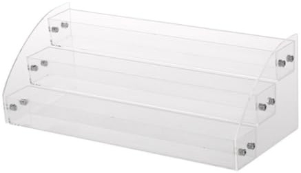 VICASKY Organizer Multistrato Per Smalto e Rossetto Trasparente Da Tavolo, Supporto Compatto e Stabile Per Cosmetici, Porta Unghie Resistente e Salvaspazio Per Uso Quotidiano