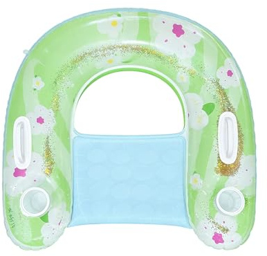 Silla inflable de piscina | Silla de salón inflable con portavasos, flotante para lagos, sillones de piscina para adultos - para mujeres y hombres para vacaciones de verano y diversión acuática