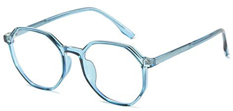 Blue Light Blocking Glasses, Computer Reading Glasses, Gaming Glasses, Tv Glasses for Women Men Protection Eye Vision (Color : C)