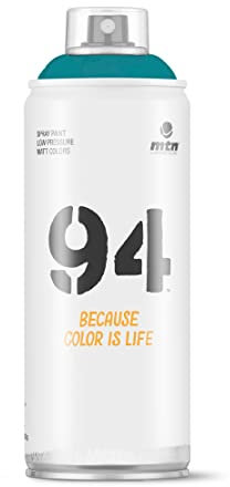 PINTURA SPRAY MATE MTN 94 TURQUESA 400ml