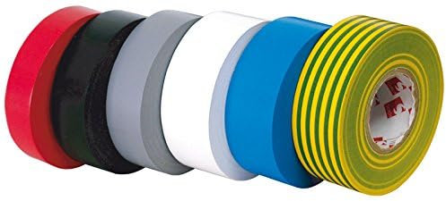 SCAPA Nastro pvc isolante marrone mm 15 ml 10 (20 pezzi)