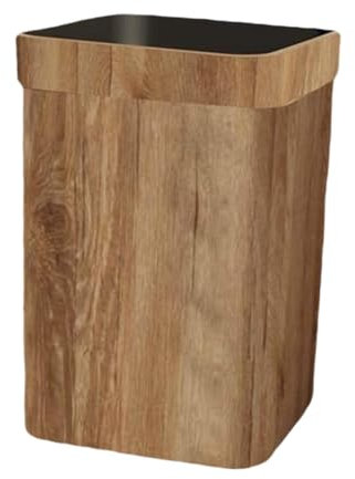 Cestino rettangolare per la carta, grande, resistente, antiscivolo, per camera da letto, dormitorio, casa e ufficio (StyleC, 22,5 x 27,5 cm)