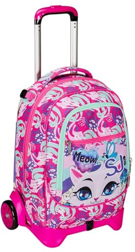 SJ GANG STYLE JAM GANG New Tech Cuccioli Trolley, Bambine e ragazze, Rosa, Taglia unica