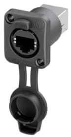 Neutrik etherCON TOP airtight Einbaubuchse NE8FDPS-TOP Buchse, Einbau Schwarz 1 St.
