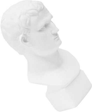 Cabilock Kreative Wohnkultur Resin Bust Figurine Dekorative Büste Skulptur Für Wohnzimmer Schreibtisch Detailreiche Gestaltung Stabiler Stand Platzsparend Vielseitig Einsetzbar