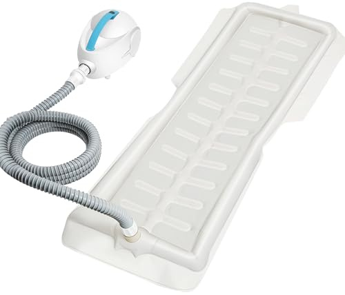 Bubble Bath Mat,Bubble Bath Massager for Smooth Bathtub – 3-Speed Adjustable Tub Spa Massager with Non-Slip Suction Cups and Remote Control – Ideal for Stress, Sore Muscles & Total Relaxation