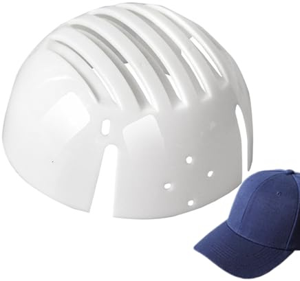Inserto per berretto da baseball - Guscio di sicurezza, fodera leggera e resistente agli urti | Comodo copricapo protettivo, scudo interno traspirante per lavoro, ciclismo o uso quotidiano in