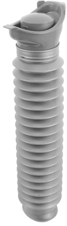 Holibanna Urinoir Portable Rétractable pour Hommes, Femmes et Garçon et Filles, Bouteille D'urine Pliable en Polypropylène Gris, 1 Pièce, pour Voyages, Camping et Urgences en Voiture