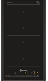 Balay - Placa modular de Inducción, 30 cm, 1 zona Flex Inducción doble de 40x21 cm, Función Sprint, Control deslizante con 17 niveles, Programable, negro, 3EB939LQ
