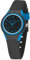 SINAR Mädchen Jungen Unisex Armbanduhr Sportuhr Fitness Analog Quarz 10 Bar wasserdicht Schwarz Blau XB-47-1