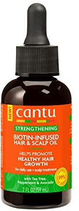 Cantu Strengthening Biotin-Infused Hair & Scalp Oil with Rosemary and Mint (59ml)