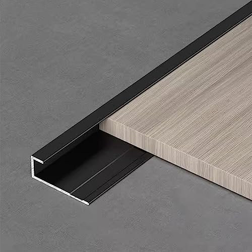 Barre De Seuil Bande de Transition de Seuil de Sol Stratifié, Carrelage Découpable à Plancher de Bois Dur Couvrant la Barre de Jonction, Moulure Murale Cadre Bordure Bordure Barre de Garniture ( Color