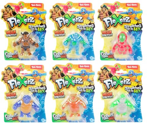 Toi-Toys juguete anti estrés figura Flexerz 6cm colorido
