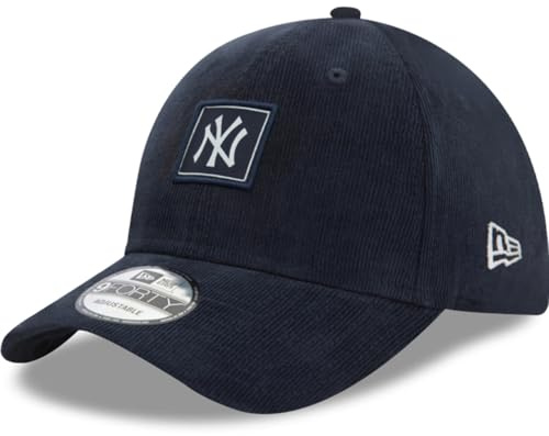 New York Yankees Cord Patch 9Forty Navy Navy