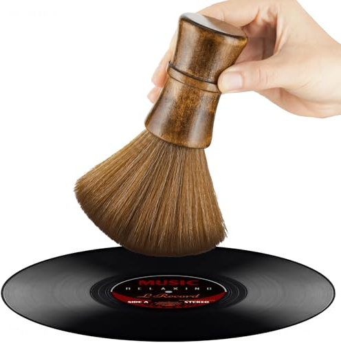 NiHome Vinyl Record Cleaning Brush, Anti-Static Soft LP Record Cleaner