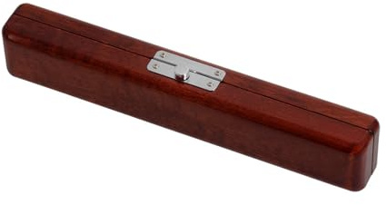 Practical Flute Headjoint Protective Case Wood Texture Flute Mouthpiece Protector Travel Friendly Design For Flute Head