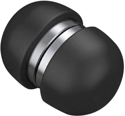 Magnetic Laptop Cooling Pad, Mushroom Shaped Silicone Portable Magnetic Ball Laptop Stand Cooling Pad Antislip for Home Work Office Desk (Black)