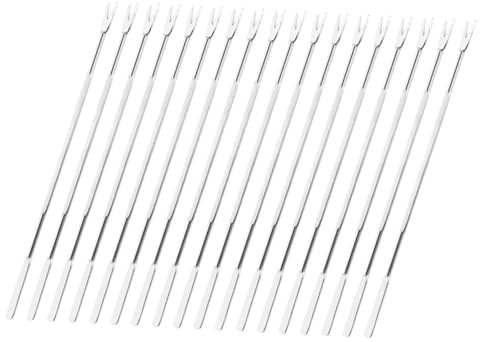 FONDOTIN 24 Piezas Herramientas para de Acero Inoxidable de Tenedores para Cangrejo y Langosta Pinchos Multifuncionales para Pelar Crustáceos Utensilios de Cocina Resistentes y Fáciles de