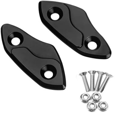 Copertura per foro specchietto moto Per Apr@&ilia Moto Parabrezza Copri Specchiello Driven Eliminators Cappuccio Foro Specchio RS660 RSV4 1100 Factory RS 660 V4(Y-3)