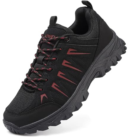 HaloTeam Zapatos de Senderismo Hombre Antideslizantes Transpirable Trekking Sneakers Escalada Zapatillas de Montaña EU 39-EU 45