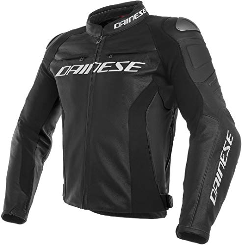 Dainese Herren Motorrad-Jacke Leder Racing 3 Pelle