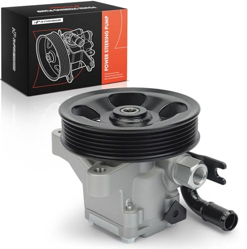 A-Premium Power Steering Pump, with Pulley, Compatible with Kia Sorento 2007 2008 2009, 3.3L 3.8L, Replace # 571003E200, 571003E201