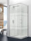 ALLSTONE TITAN 2+2 Duschkabine - Eckduschkabine 75x75 cm Siebdruck