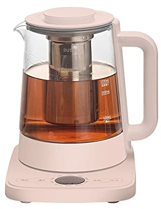 FairUo Kettles, Tea Kettles 1.5L Automatic Kettles for Boiling Water Glass Preserving Pot Household Multi Cooker Water Boiling Kettle Dessert Stewing Pot Teapot/B