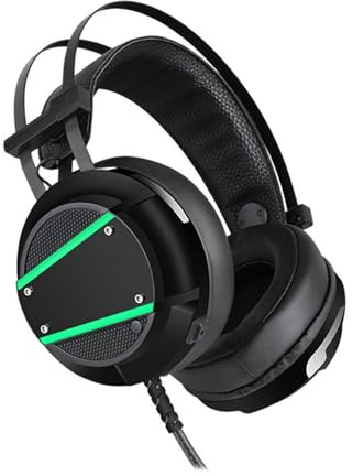 Auriculares para juegos con micrófono de recogida direccional completo de sonido claro para la mayoría de dispositivos con enchufes de 3,5 mm