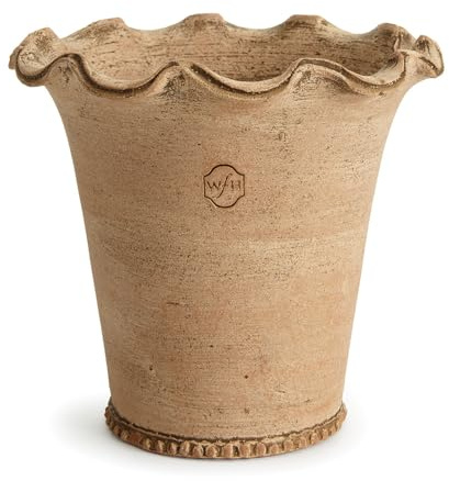 WH FESTONEE VASE #4 Aged Terracotta