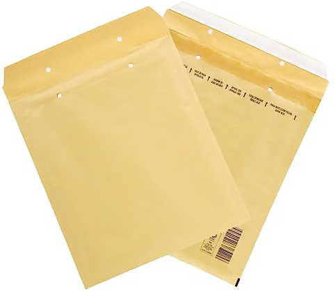 100 Stück Luftpolsterumschläge in braun - 4/D - (200 x 275) - Luftpolstertaschen/Versandtaschen - elb-verpackungen
