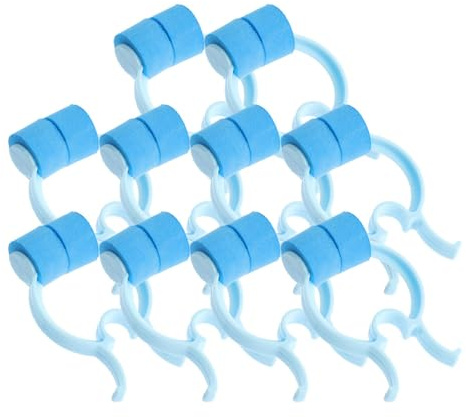 Pinzas Nasales para Entrenamiento Respiratorio, 16 Piezas Pom Eva