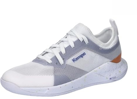 Kempa Damen Kourtfly W Sport-Schuhe, Weiß Lila, 39 EU