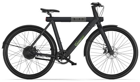 SachsenRAD xBird Urban C6R Connect Vélo électrique avec application antivol 27,5 Design moderne avec écran LCD intégré et lumières LED StVZO pour homme et femme Noir