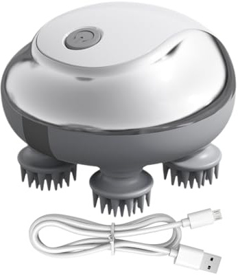 Massageur de Cuir Chevelu - Appareil De Massage Du Cuir Chevelu Utilisable À Sec Et Sous La Douche,Stimulateur de Brosse Électrique avec 3 Modes Réglables Activation des Follicules Démêlage pour Salon