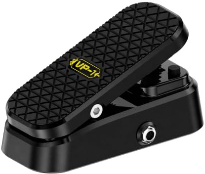 Aumotop Volymuttryck Gitarrpedal Silent Buffer Metallchassi för Gitarrbasmusiker ABS Svart 1 St