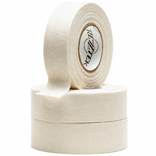 Ruban Crosse Hockey Blanc 2,5cm x 23m – Grip Palette, 3-Pack