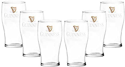 Guinness Gläser Set - 6X 0,3L
