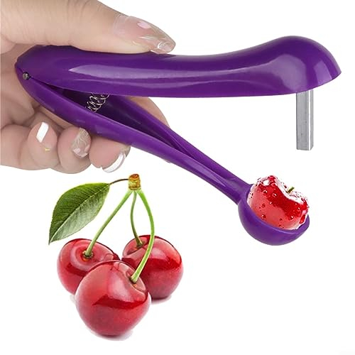 Snocciolatore per ciliegie, snocciolatore per ciliegie, snocciolatore per ciliegie, multifunzione per rimuovere noccioli di frutta da ciliegie e prugne
