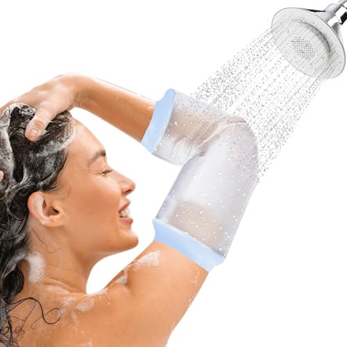 Box Commerce - Copri PICC Impermeabile per Braccio con Catetere - PICC Protezione e Copertura Riutilizzabile per Doccia - Guaina per PICC, Bendaggi, Ferite e Ustioni - Manica Comoda e Sicura per Bagno