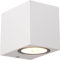 LED's light 1000662 Außen-Wandleuchte weiß 1x GU10 IP44 für LED und Halogen bis 35W