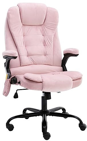 ShGaxin Poltrona da Ufficio di Massaggio Velluto Rosa, Poltrone Cinema, Poltrone Salone, Poltrone Tantra Sessuale, Poltrona TV, Poltrona Allattamento - SPU:20574