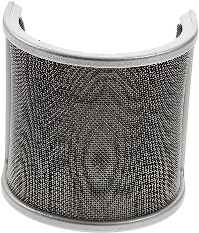 Homoyoyo Filtro Anti-pop per Microfono Schermo Anti-vento Accessori per Microfono di Schiuma e Rete Adatto per Microfoni da Protezione da Saliva e Suoni della Respirazione