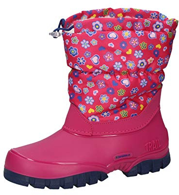 Spirale Maja, Stivali da Neve Bambine e Ragazze, Fucsia, 27 EU