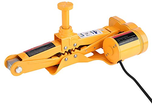 Cric Voiture Électrique 12V DC 3T Automatique, Pneumatique pour SUV, Fourgonnettes, Garages et Équipements d'Urgence, Plage de Levage 12-35 cm