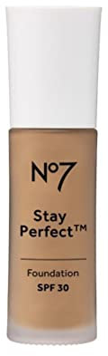 No7 Stay Perfect Foundation (New Formula) - Deeply Honey spf30 - 30 ml (pack of 1)