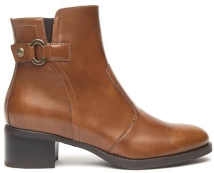 Nero Giardini Scarpe con Zip Donna Inverno I513843D 400 Stivaletti in Pelle Marrone (39)