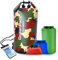 JAMUILS Dry Bag 30L Wasserdichter Rucksack mit 3 Stück Aufbewahrungsbeutel[1,5L + 3L + 8L] und IPX8 wasserfester Handyhülle, für Kayaking Boots-Ausflug Kanu/Rafting/Snowboarding(Armeegrün)