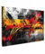 MuchoWow© Wandbilder Groß 120x80 cm XXL Schlafzimmer Home Deko Wohnung Bild Wohnzimmer Fotoleinwand Wand Bilder Leinwand Wall Decor Kunst - Schwarz - Abstrakt