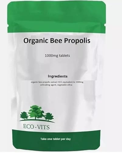 ECO-VITS Propóleos de abeja orgánico de 1000 mg 30 tabletas